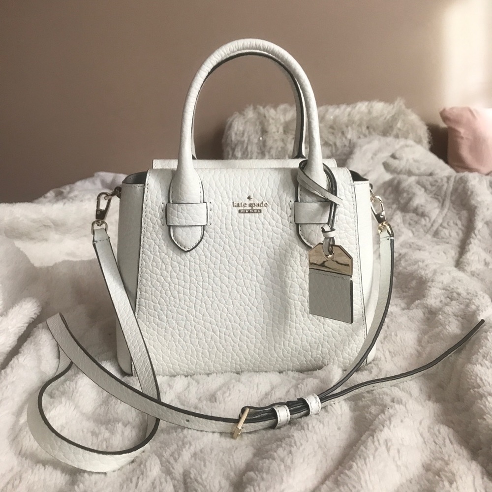White Kate Spade Bag